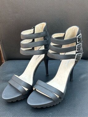 Gunmetal Jennie Heels